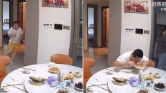 “干饭小哥”不顾地震两度返屋吃饭 父亲：他天